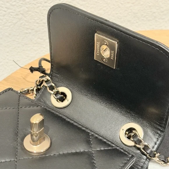 Chanel Lambskin Mini Trendy CC/Clutch Chain - Picture 12 of 14